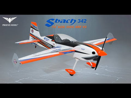 Phoenix Model SBACH 342 74'' ARF V2 video 2