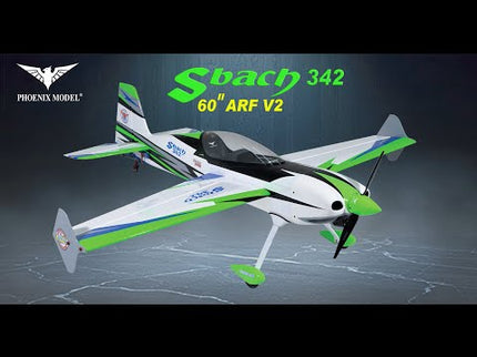 Phoenix Model SBACH 342 60'' ARF V2  VIDEO
