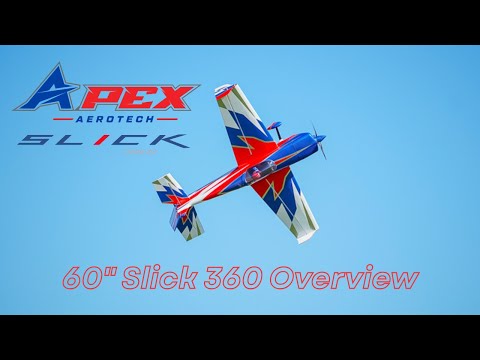 Apex 60" Slick 360 PNP - Blue/Red