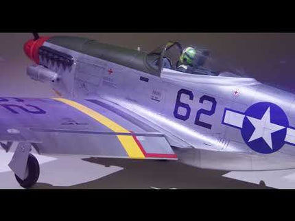 Phoenix Model P51 MUSTANG 1,41m 55,5'' W/Electric Retract video
