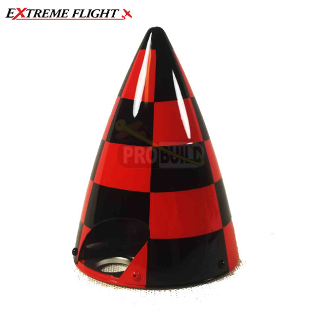 Extreme Flight 5" Carbon Spinner Red/Black