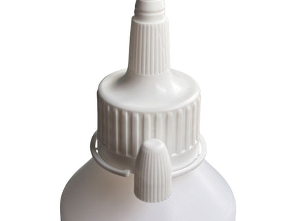 PVA 250ml bottle top on white background