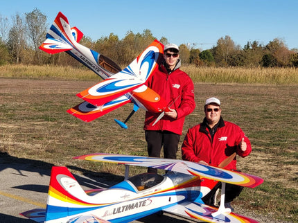 SebArt Miss Ultimate S 50E Biplane ARF 59" V2 - Orange