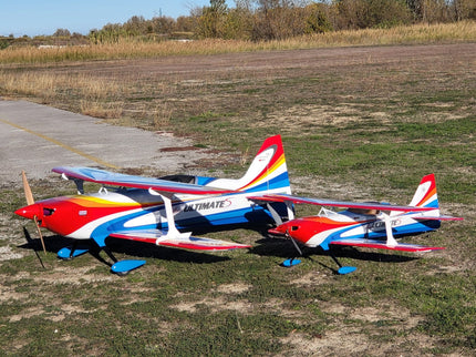 SebArt Miss Ultimate S 50E Biplane ARF 59" V2 - Orange