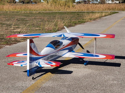 SebArt Miss Ultimate S 50E Biplane ARF 59" V2 - Orange