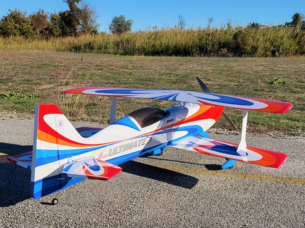 SebArt Miss Ultimate S 50E Biplane ARF 59" V2 - Orange
