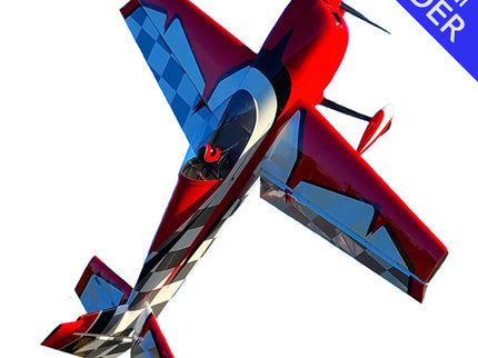 Extreme Flight 114" Slick 580 - Red/Silver