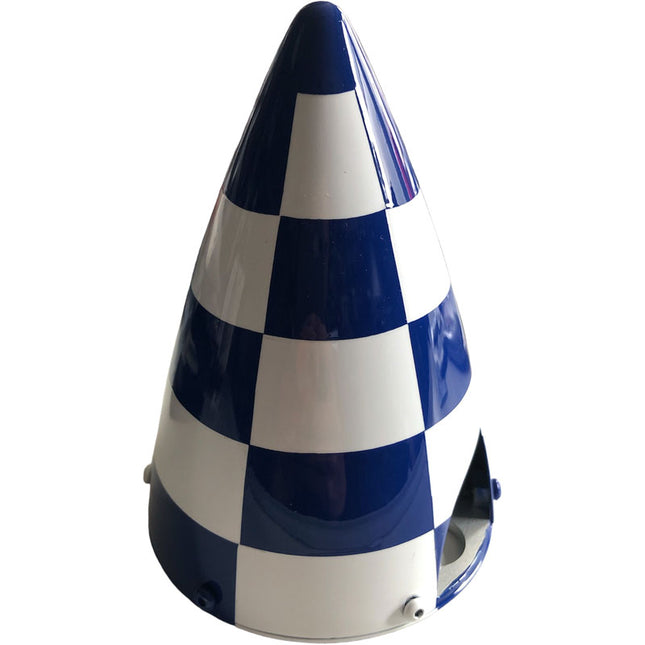 Extreme Flight 3.5" Carbon Spinner Blue/White