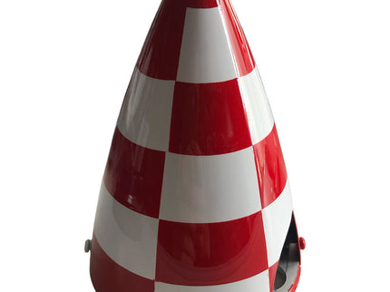 Extreme Flight 3.5" Carbon Spinner Red/White