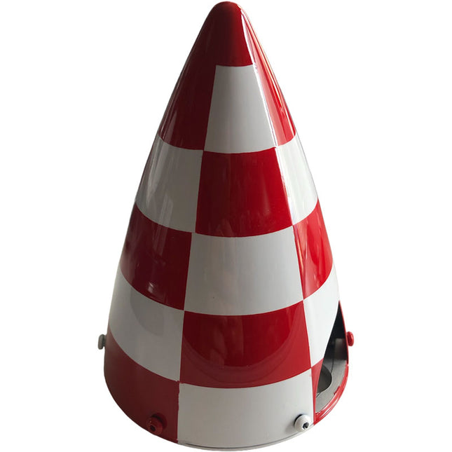 Extreme Flight 3.5" Carbon Spinner Red/White