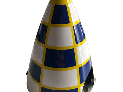 Extreme Flight 3.5" Carbon Spinner Dark Blue/White/Yellow