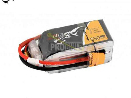 TATTU 1550mAh 14.8V 75C 4S1P Lipo Battery Pack
