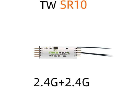 FrSky TW SR10 10-Channel Dual 2.4GHz Receiver with ADV Stabiliser