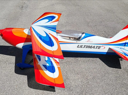 SebArt Miss Ultimate S 50E Biplane ARF 59" V2 - Orange