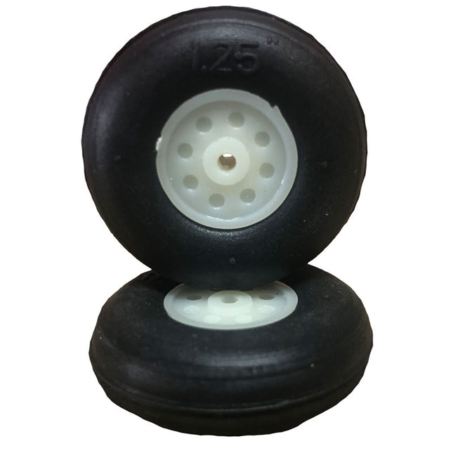 KUZA Nylon PU-Rubber Wheels - 1.25" - 2PCS