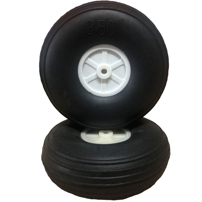 KUZA Nylon PU-Rubber Wheels - 3.5" - 2PCS