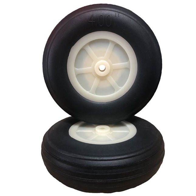 KUZA Nylon PU-Rubber Wheels - 4" - 2PCS