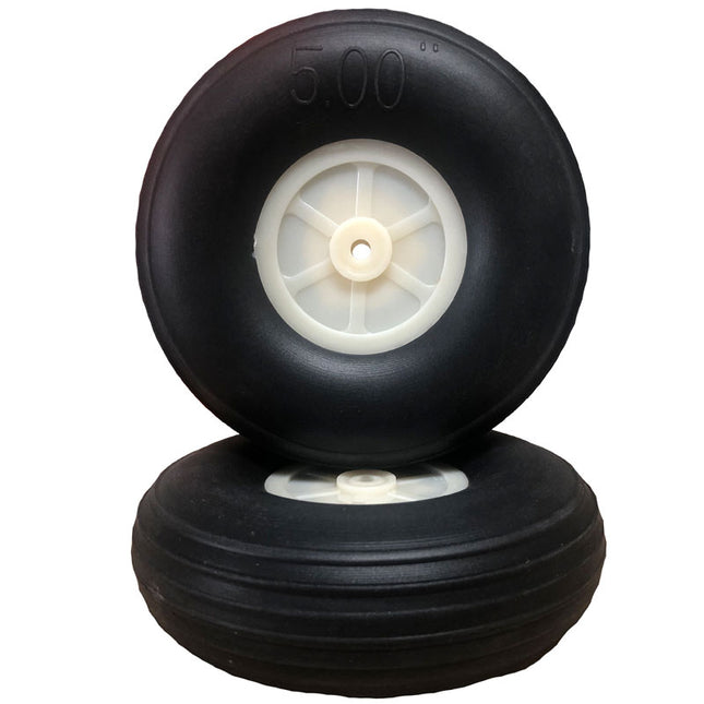 KUZA Nylon PU-Rubber Wheels - 5" - 2PCS