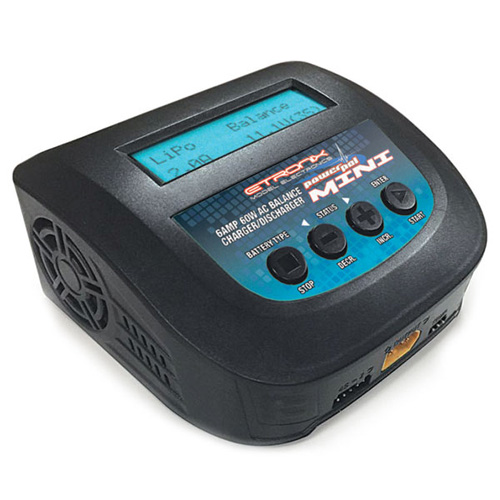 ETRONIX POWERPAL MINI AC 6A 60W BALANCE CHARGER/DISCHARGER (UK PLUG)