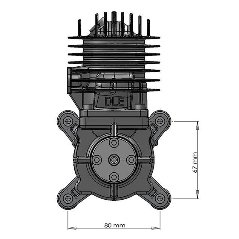 DLE 55 Petrol Engine DLE 55 Petrol Engine