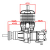 Great Power GP38 Gas Engine