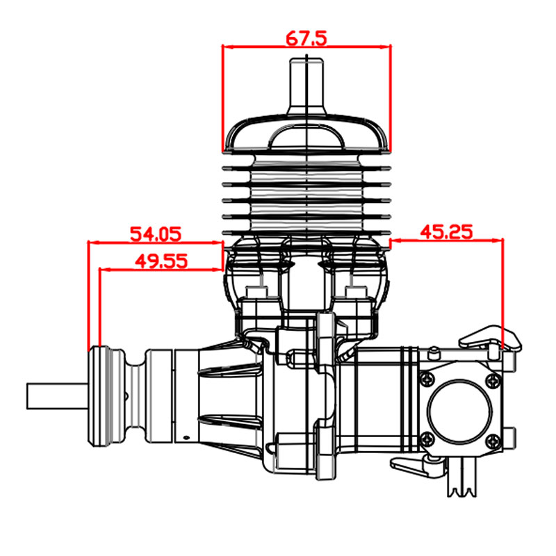 Great Power GP38 Gas Engine Great Power GP38 Gas Engine