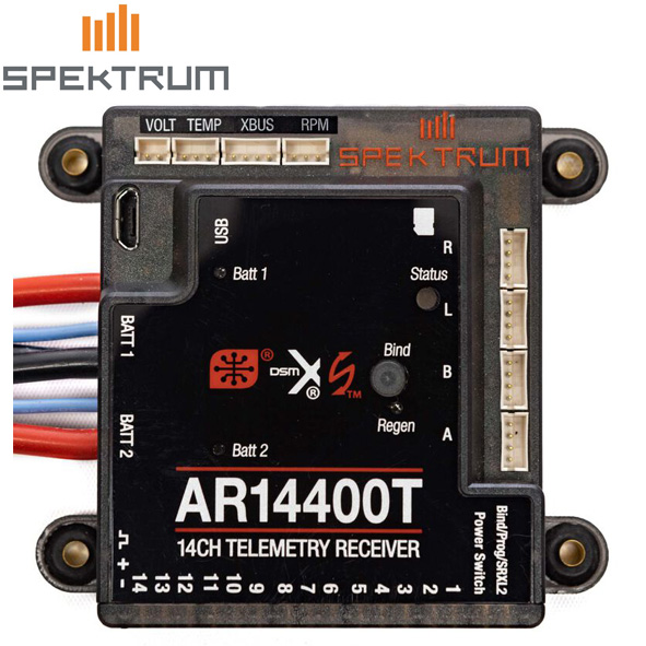 Spektrum AR14400T 14 Channel PowerSafe Telemetry Receiver