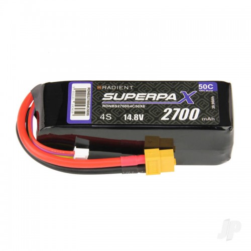 Radient LiPo 4S 2700mAh 14.8V 50C (XT60)