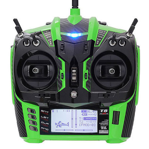 JR PROPO T8 x 4 Green Transmitter Only Mode 2 JR PROPO T8 x 4 Green Transmitter Only Mode 2