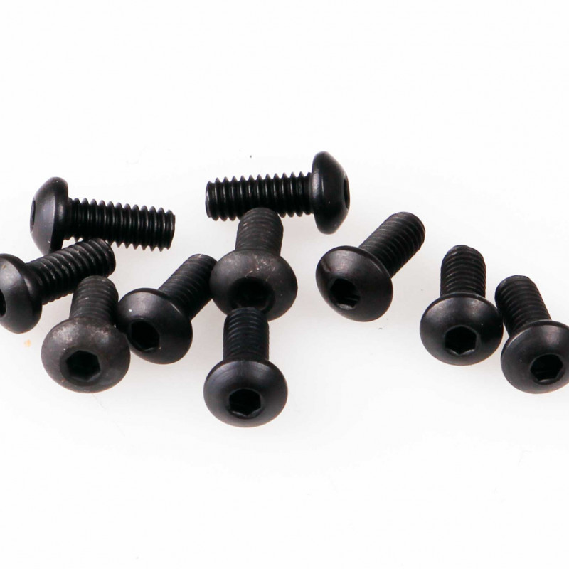Kuza servo screws for HITEC 24T 2.5x6 mm for metal servo gears 10 pieces.
