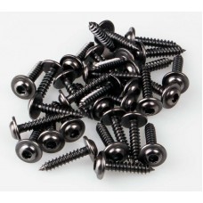 Kuza self-tapping screws 3x18mm with 2.5mm internal hexagon 100 pieces.