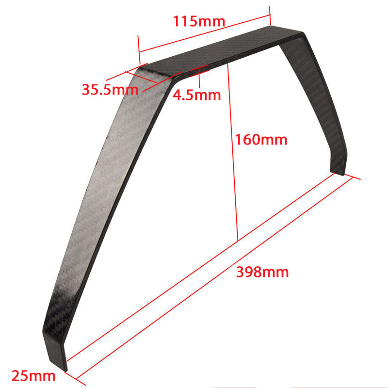 KUZA carbon main landing gear for 20-40cc Aircraft