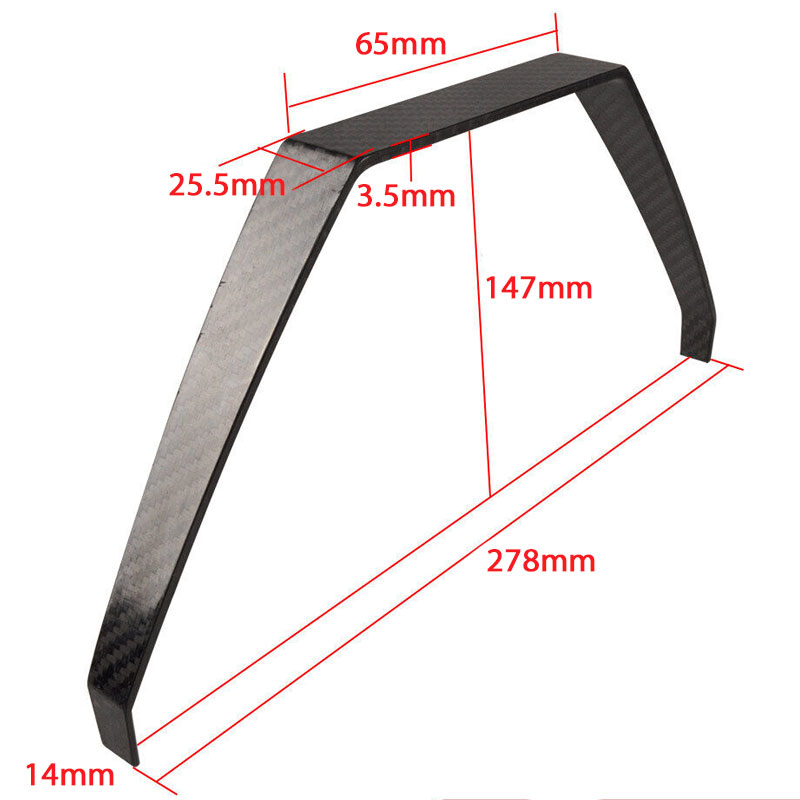 KUZA carbon main landing gear for 50-70E (60-69") Aircraft