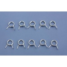 Kuza 1# Fuel line clips (10PCS)  for Barb Vent & alloy cap