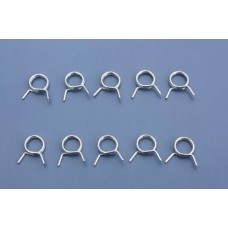 Kuza 1# Fuel line clips (10PCS)  for Barb Vent & alloy cap