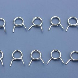 Kuza 1# Fuel line clips (10PCS)  for Barb Vent & alloy cap