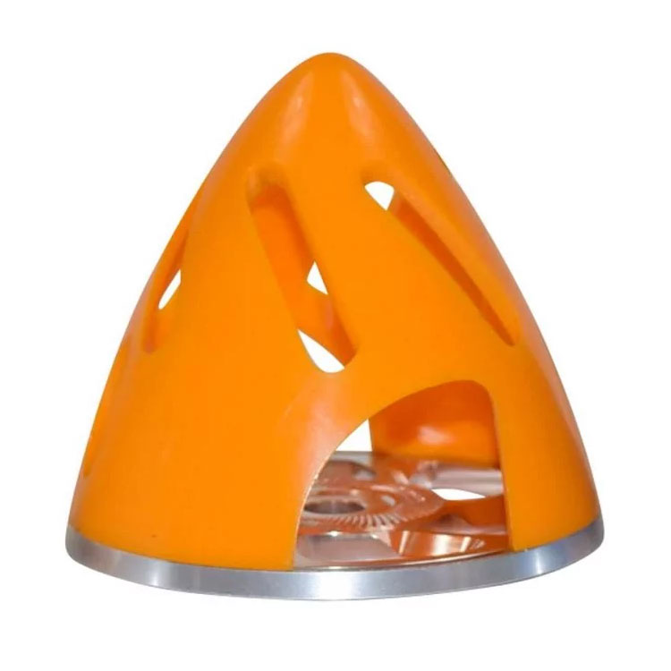 Kuza Vented Electric 2" (51mm) Spinner Yellow