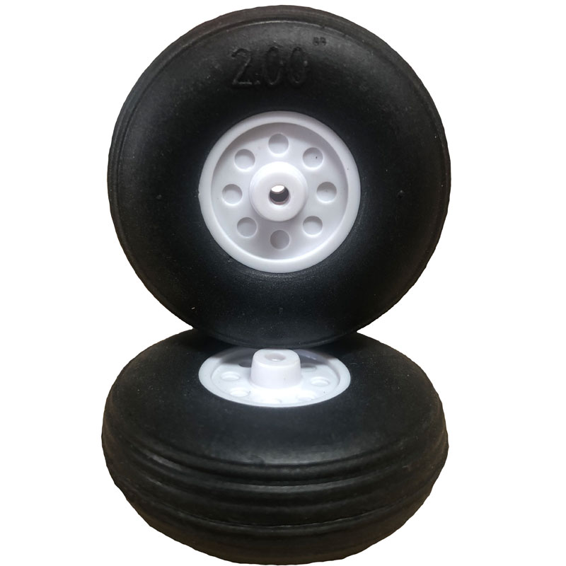 KUZA Nylon PU-Rubber Wheels - 2" - 2PCS