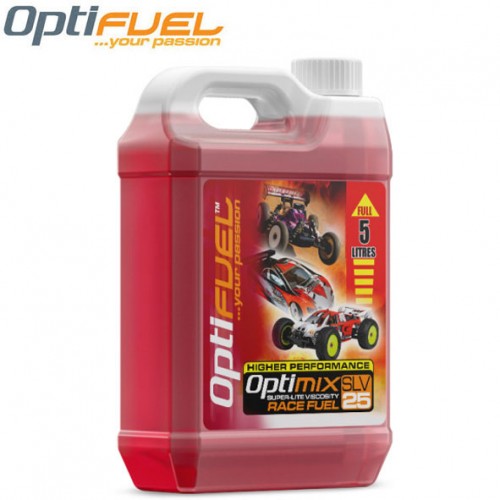 OptiFuel OPTIMIX RACE 25% NITRO CAR FUEL 5 LITRES