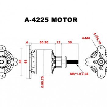 Scorpion A-4225-500kv  (6s/90E+/20cc-25cc+/3108w)) Scorpion A-4225-500kv  (6s/90E+/20cc-25cc+/3108w))