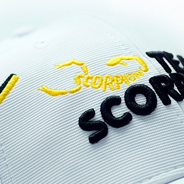 Scorpion Motor Cap (White/Yellow) Scorpion Motor Cap (White/Yellow)