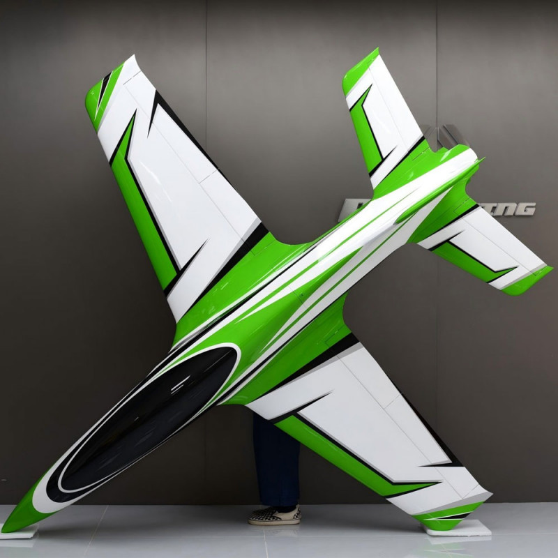 SKYWING 96" falcon 2.4M - White/Green/Black