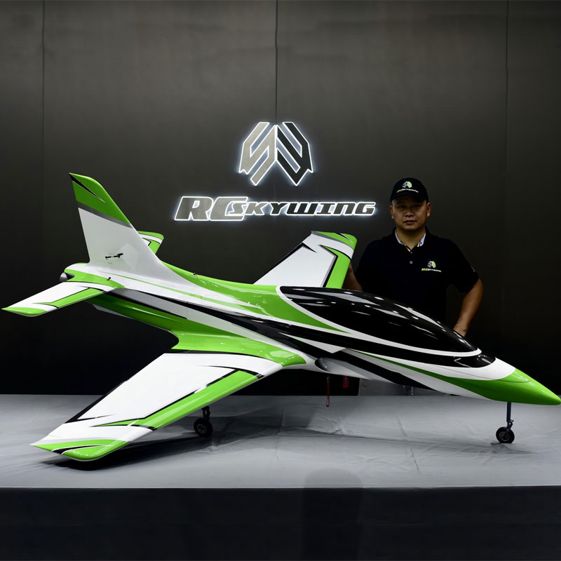 SKYWING Falcon 80-140N  Jet Turbine ARF, 71" Green