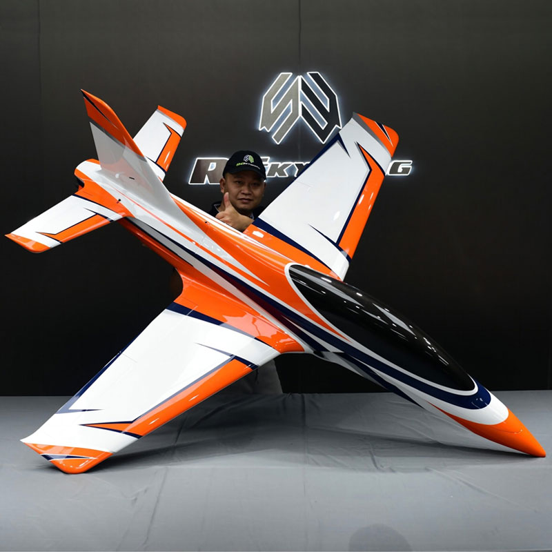 SKYWING Falcon 80-140N  Jet Turbine ARF, 71" Orange