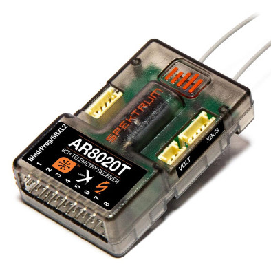 Spektrum AR8020T 8 Channel Telemetry Receiver