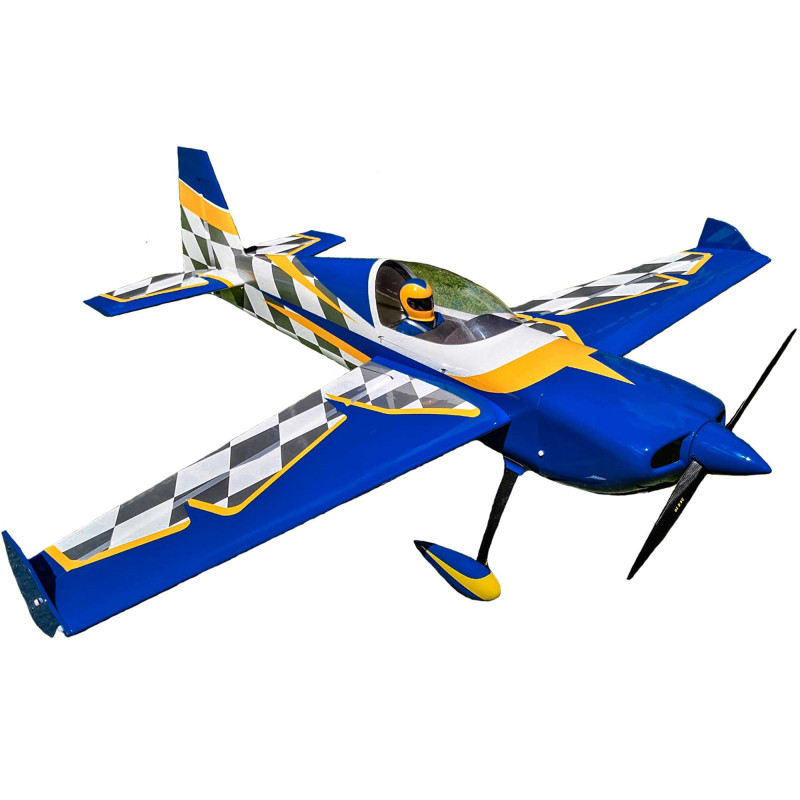 Extreme Flight 85" SLICK 580-Blue/White/Silver