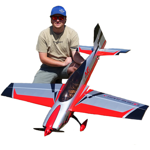 Extreme Flight 60" EXTRA NG - Red/Silver scale NG scheme 