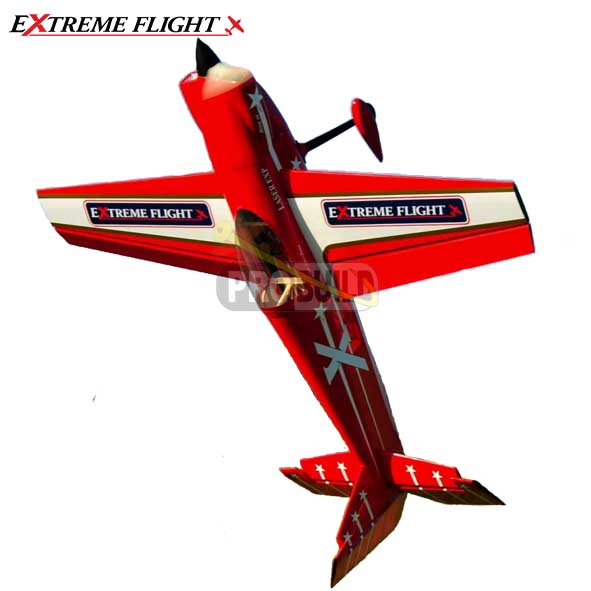 EF - 67" Laser EXP - "Traditional" Red/White/Gold - ARF