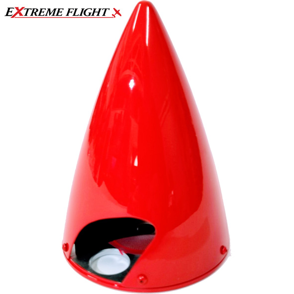 Extreme Flight 3" Carbon Spinner - Red