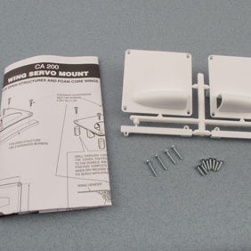LOGIC RC Wing Servo Mount Standard (pr)